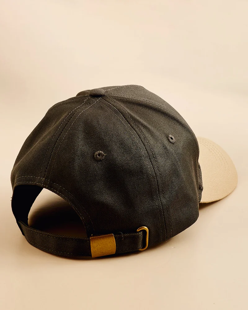 REDTAG Men Black Patch Cap