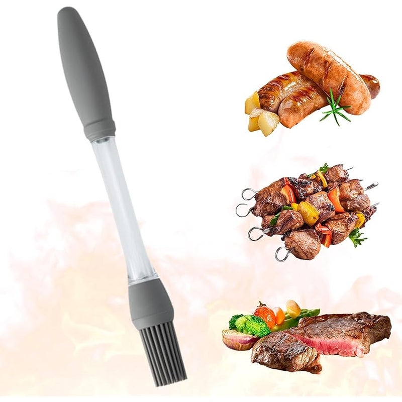 Fauppt 2PCS Silicone Oil Brush Basting Pastry Brush for Grilling BBQ Baking,2025 Silicone Oil Brush Basting Brush for Cooking,Pastry Brushes for Baking Cooking Kitchen Gadget Home Outdoor Use (1PC) - Image 1