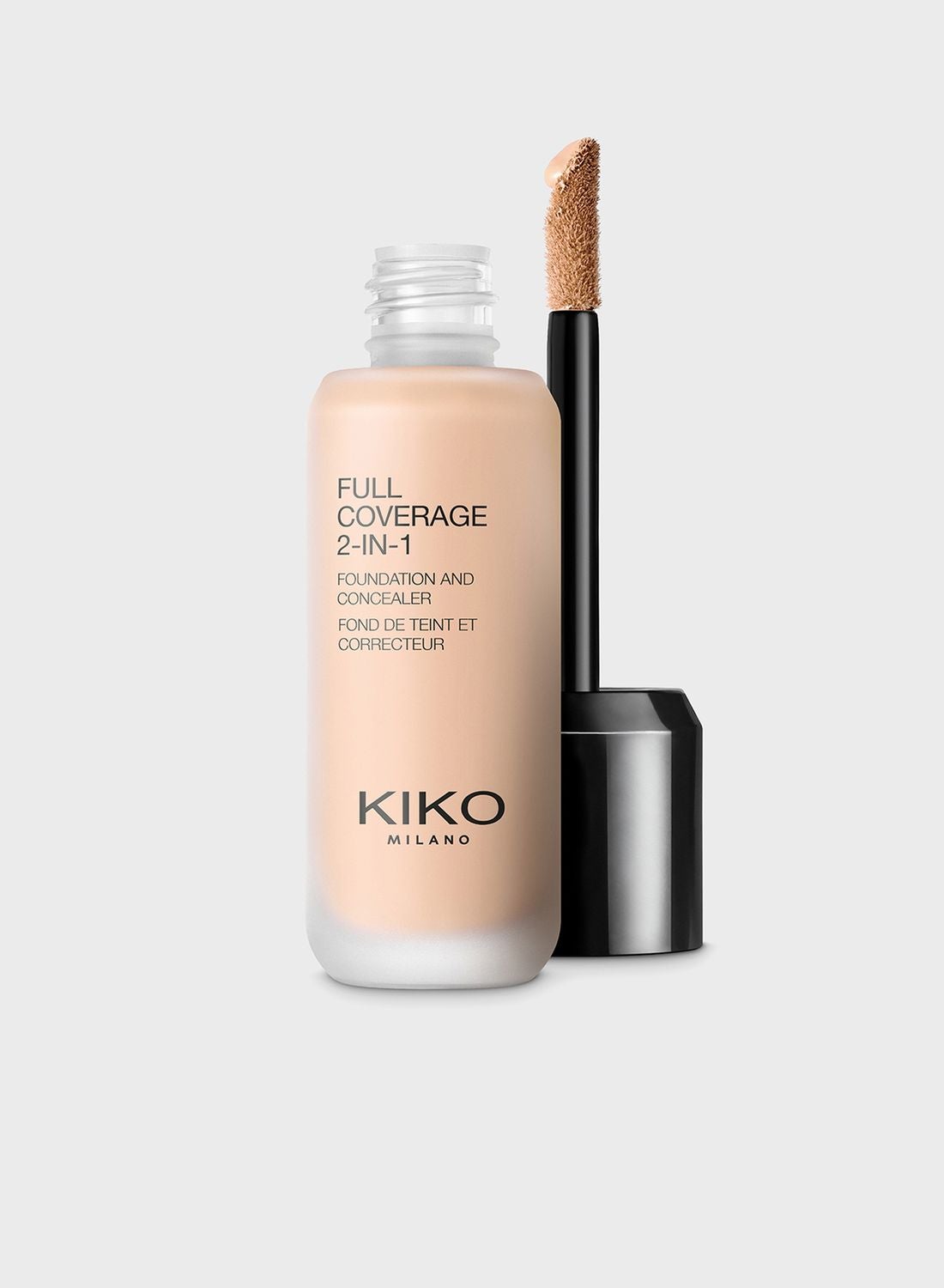 KIKO Milano Full Coverage 2 In 1 Foundation And Concealer Neutral Warm Rose 25 ml