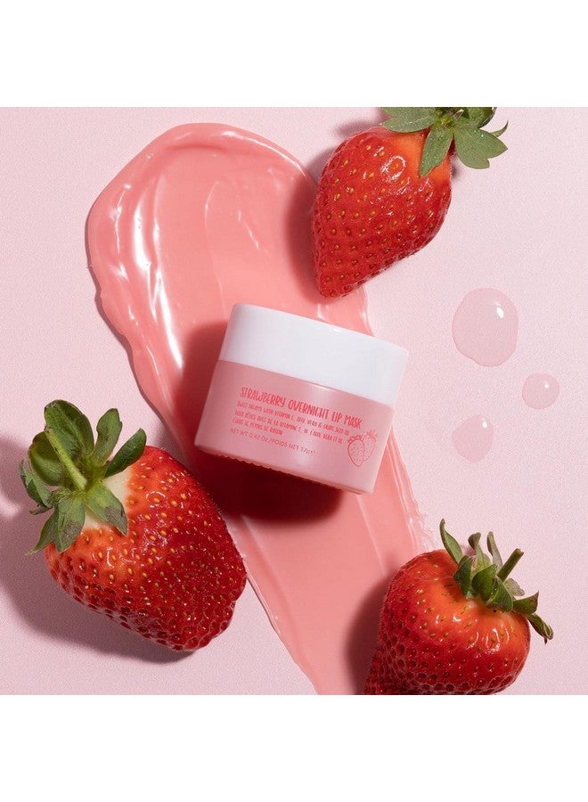 W7 Sweet Dreams Overnight Strawberry Lip Mask Vitamin E Aloe Vera And Grape Seed Oil For Hydrated Full Looking & Irresistible Lips 0.67 Fl Oz - Image 5