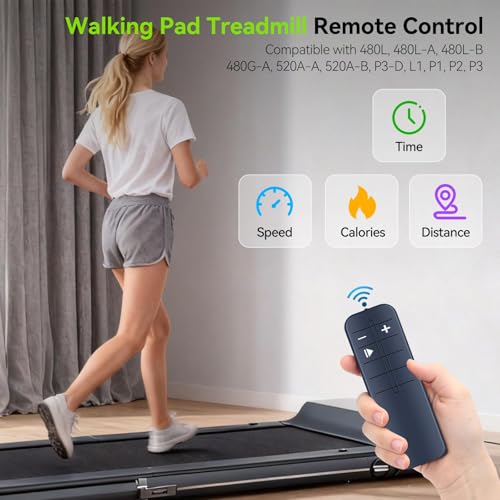 PZL Replacement Walking Pad Remote Control for AKLUER Under Desk Treadmill 480L, ‎480L-A, 480L-B, 480G-A, 520A-A, 520A-B, P3-D, L1, P1, P2, P3 - Image 3