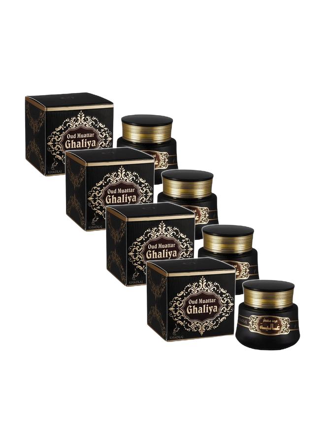 خدلج عود معطّر غالية – 35 غرام | عبوة من 4 | بخور عربي فاخر - Image 1