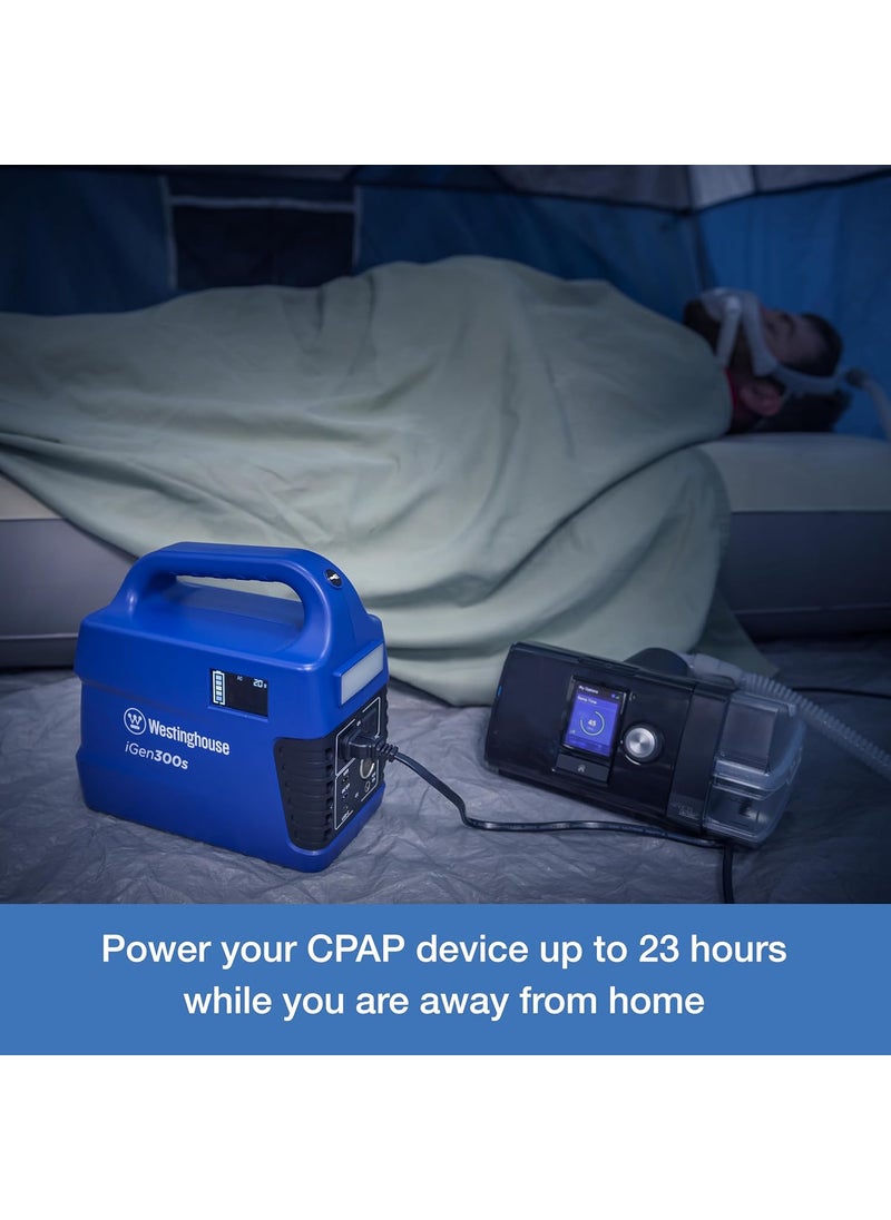 Westinghouse Westinghouse 296Wh 600 Peak Watt Portable Power Station and Solar Generator Pure Sine Wave AC Outlet Backup Lithium Battery for Camping Home Travel IndoorOutdoor Use Solar Panel Not Included  - Image 3