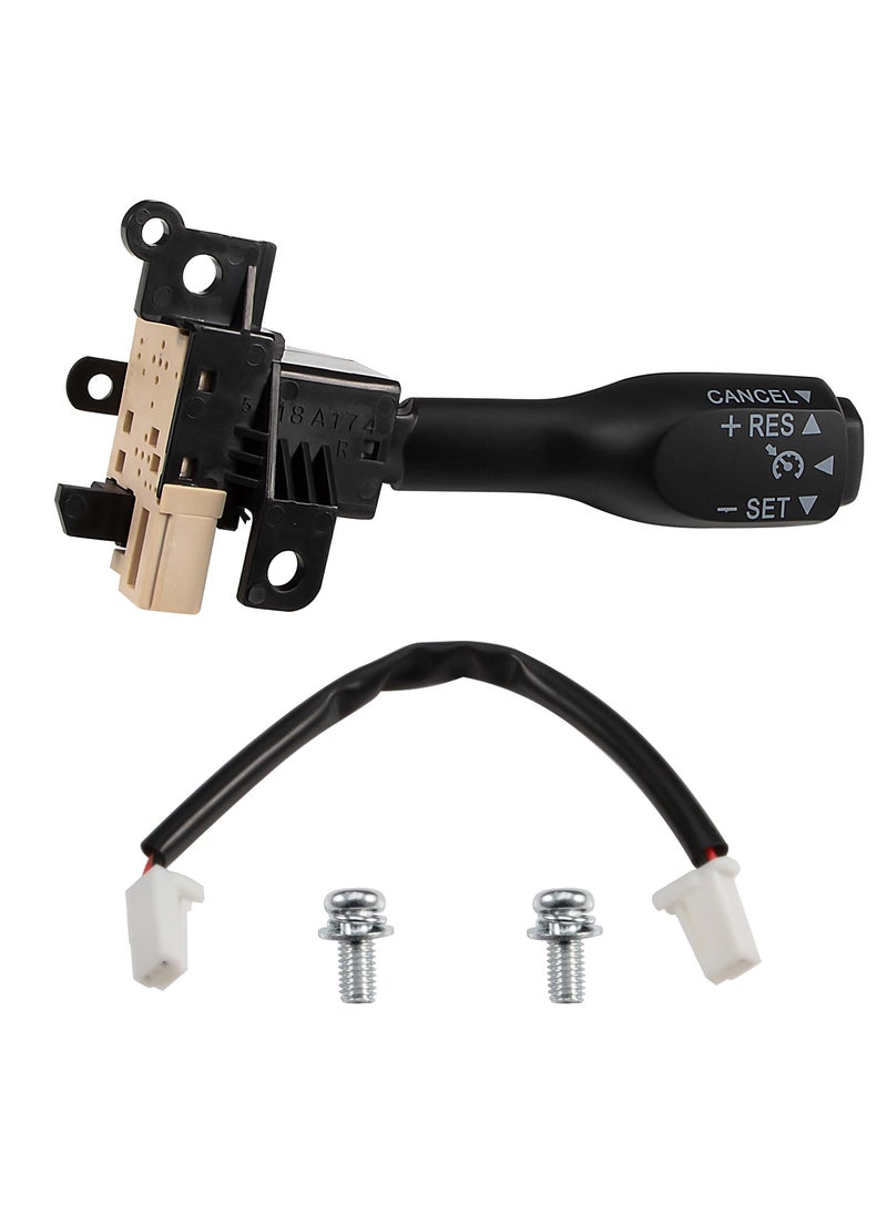 NFSpeeding Cruise Control Switch Fits Camry Corolla Highlander RAV4 Matrix Tundra Yaris Scion 84632-34011 Black  - Image 1