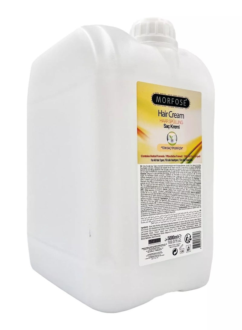 مورفوز كريم الشعر العشبي من مورفوس 5000 مل - تركيبة احترافية للترطيب ومقاومة الكهرباء الساكنة - Image 2