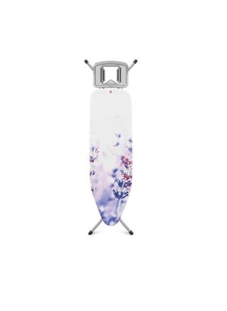 Enmac Black Ironing Board, Heat Resistant Iron Board with Steam Iron Rest, Foldable Ironing Stand With dork Gray Color structure 110 x 34 cm - pzsku/Z17C660A87247390CCB49Z/45/_/1707133816/1bf6dad7-674a-441f-91ed-b35068a54487