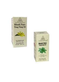 Khadi Pure Peppermint & Ylang Ylang Essential Oil 15 Ml (Pack Of 2)  - Image 2