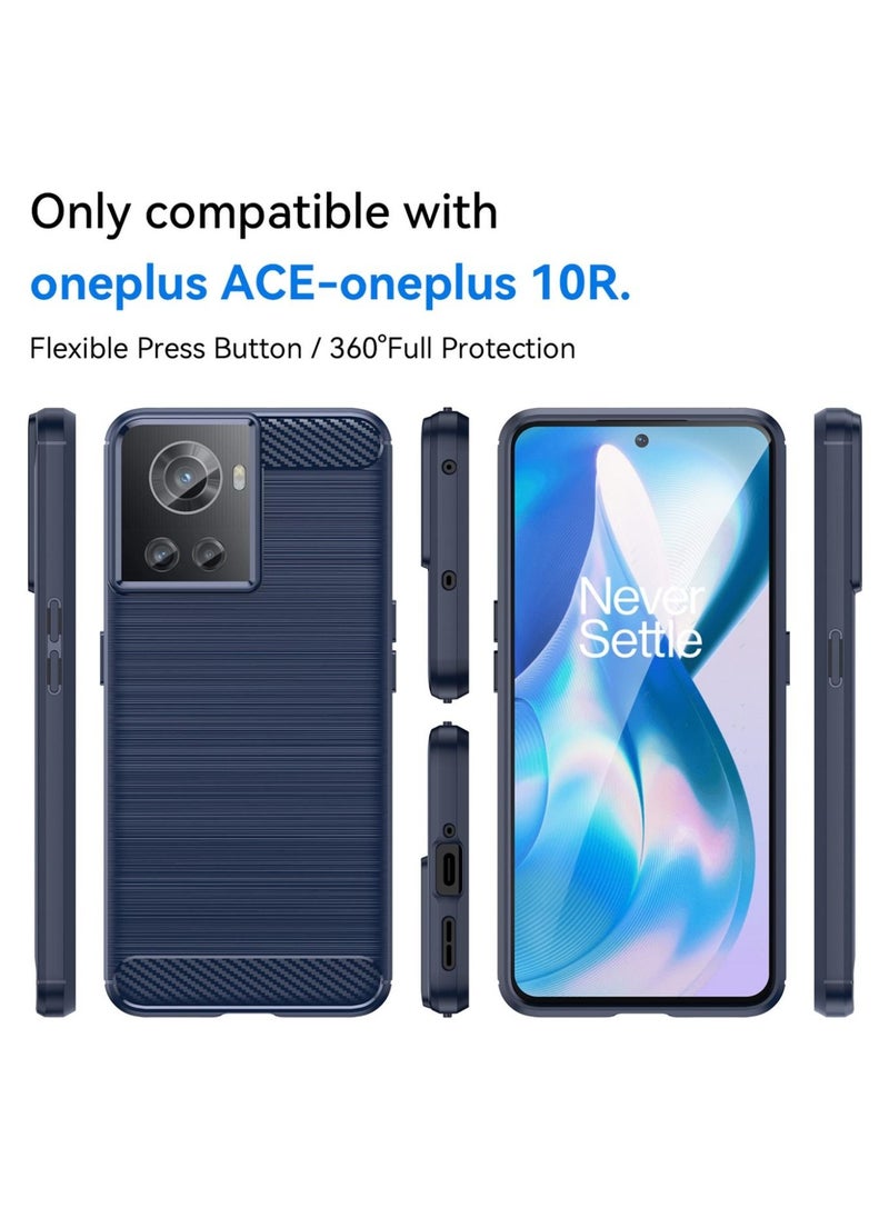 Generic - Soft TPU Slim Protection Phone Case for OnePlus Ace Blue - Image 1