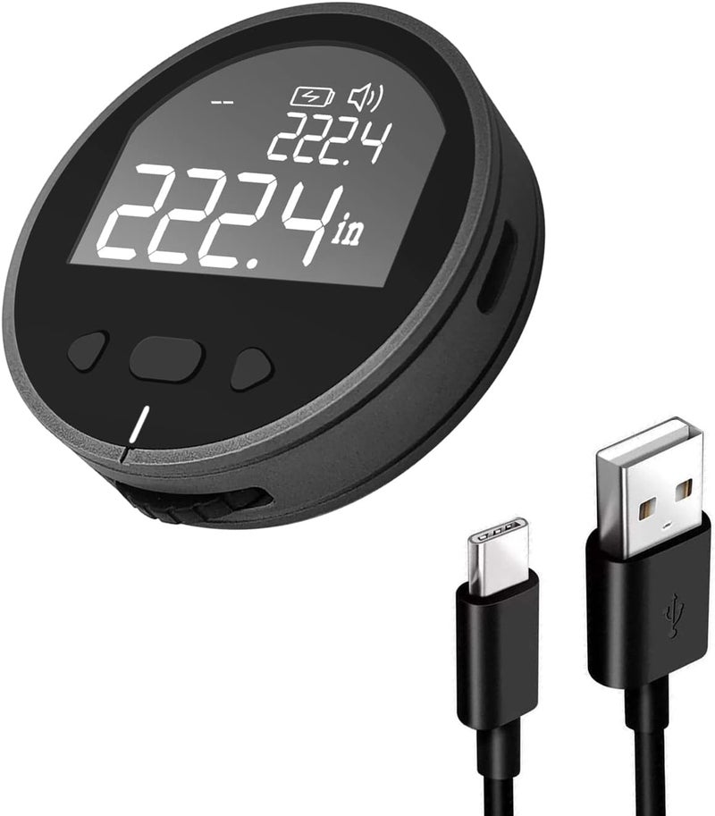 Digital Measuring Tape with LED Display, Digital Tape Measure with cm/ft/in, 3 Kinds of Measurement Units, for Body Measuring, Measures Body Part Circumferences and Flat Curved Round Surface Length - Image 1