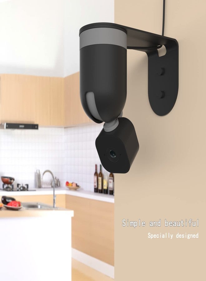 Zwolf Metal Wall Mount for Blink Mini Pan Tilt Camera, Provide Better Viewing Angles for Blink Mini Pan Tilt Mount - Image 2