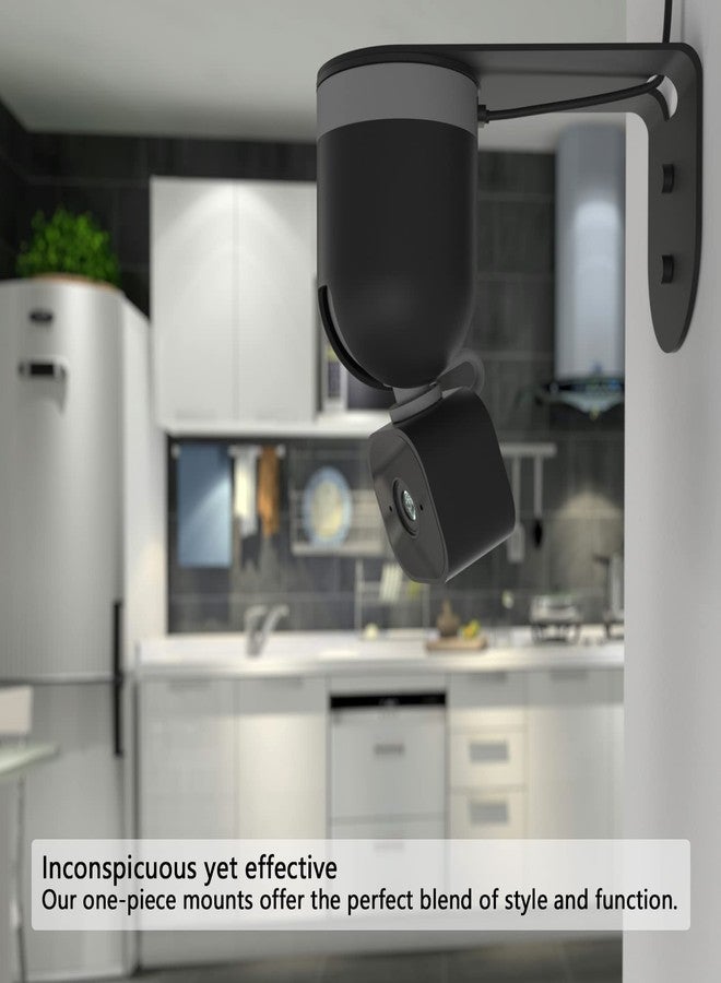 Zwolf Metal Wall Mount for Blink Mini Pan Tilt Camera, Provide Better Viewing Angles for Blink Mini Pan Tilt Mount - Image 3