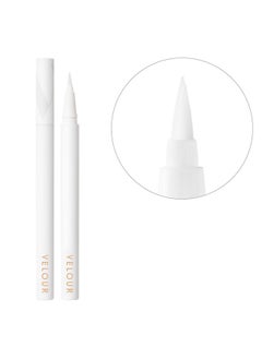 فيلور لاشز قلم لاصق شفاف للرموش من Velour Glue & Go Pen - قلم تحديد الرموش بطرف دقيق - قلم لاصق للرموش مناسب للمبتدئين للرموش الصناعية - لطيف ومختبر من قبل أطباء الجلدية - قلم غراء الرموش يجف شفافًا  - Image 1
