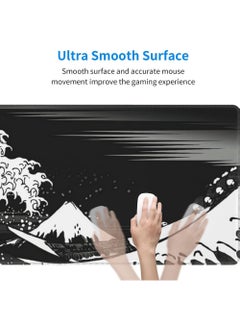 Rock Pow Large mouse pads extended gaming mouse pads comfortable and non-slip mouse pads no pressure for long-term use 800 * 300 * 3mm  - Image 5