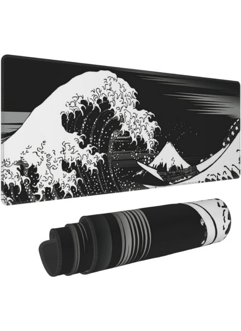 Large mouse pads extended gaming mouse pads comfortable and non-slip mouse pads no pressure for long-term use 800 * 300 * 3mm