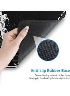Rock Pow Large mouse pads extended gaming mouse pads comfortable and non-slip mouse pads no pressure for long-term use 800 * 300 * 3mm  - Image 4