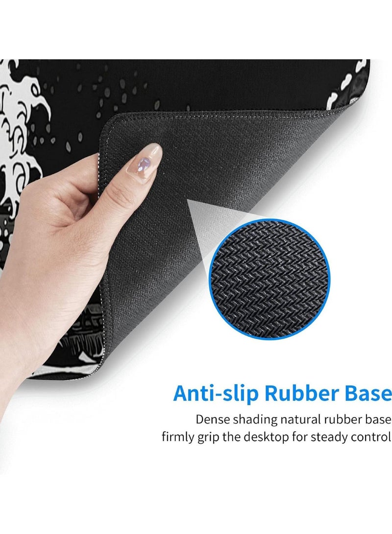 Rock Pow Large mouse pads extended gaming mouse pads comfortable and non-slip mouse pads no pressure for long-term use - Image 3