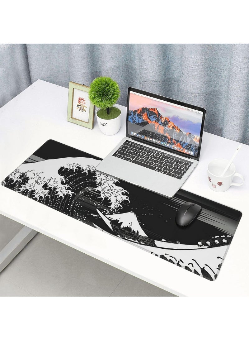 Rock Pow Large mouse pads extended gaming mouse pads comfortable and non-slip mouse pads no pressure for long-term use - Image 5