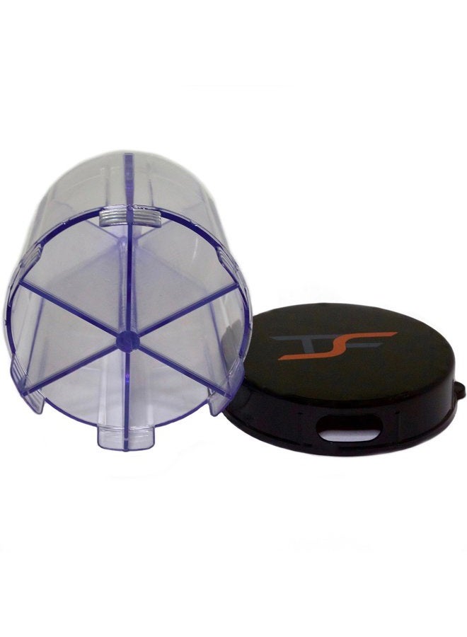 TS FIT TSF Travel Pill Vitamin Medication Holder Dispenser Organizer Storage - Image 3