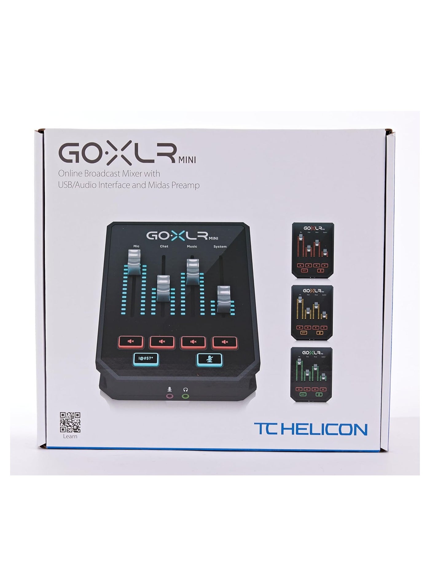 Usb Audio Interface TC Helicon GO XLR MINI Mixer Broadcast Con