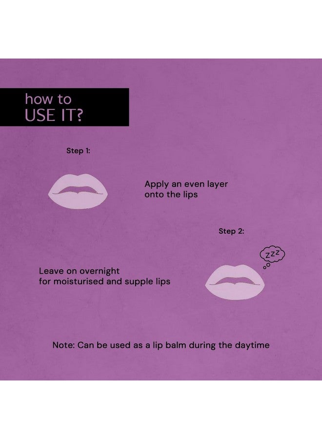 ديكونستركت قناع الشفاه | قناع النوم بالشفاه بالكولاجين والببتيد للشفاه الجافة | للنساء والرجال | 8 جرام - Image 4