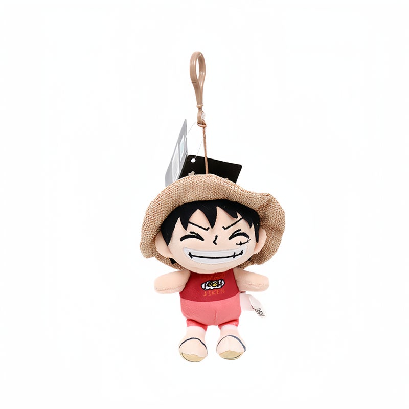 One Piece Plush Keychain 12cm Luffy Chopper Anime Figure - Image 1