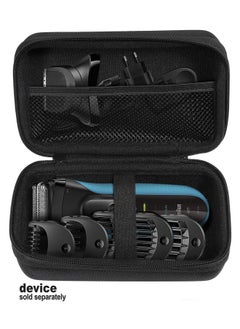 CaseSack CaseSack Case for Braun Electric Razor for Men, Series 3 3010Bt, 3 310s, Series5 5190cc, Series 7 7865cc, organizer for razor, heads and combs, brush, oil and cord, mesh accessories pocket  - Image 3