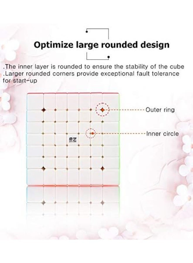 7x7 Cube Stickerless Qixing 7x7x7 Speed Cube Puzzle Gifts Toys(67mm) - Image 4