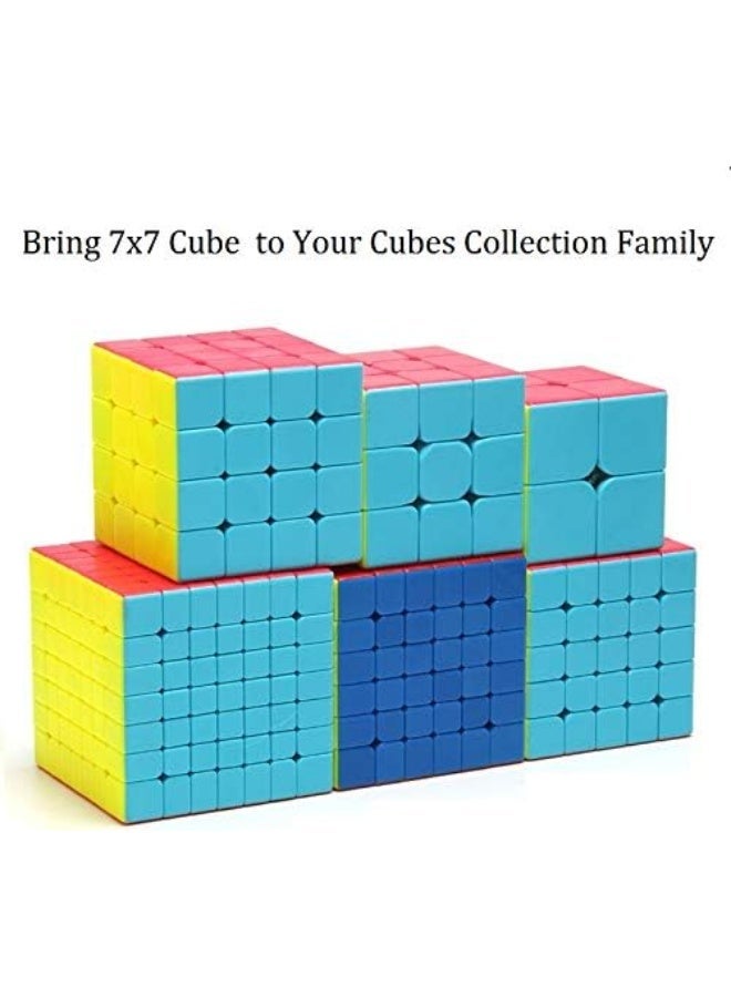 7x7 Cube Stickerless Qixing 7x7x7 Speed Cube Puzzle Gifts Toys(67mm) - Image 2