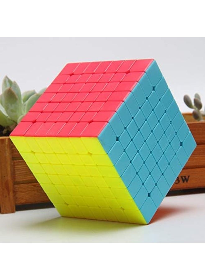 7x7 Cube Stickerless Qixing 7x7x7 Speed Cube Puzzle Gifts Toys(67mm) - Image 3