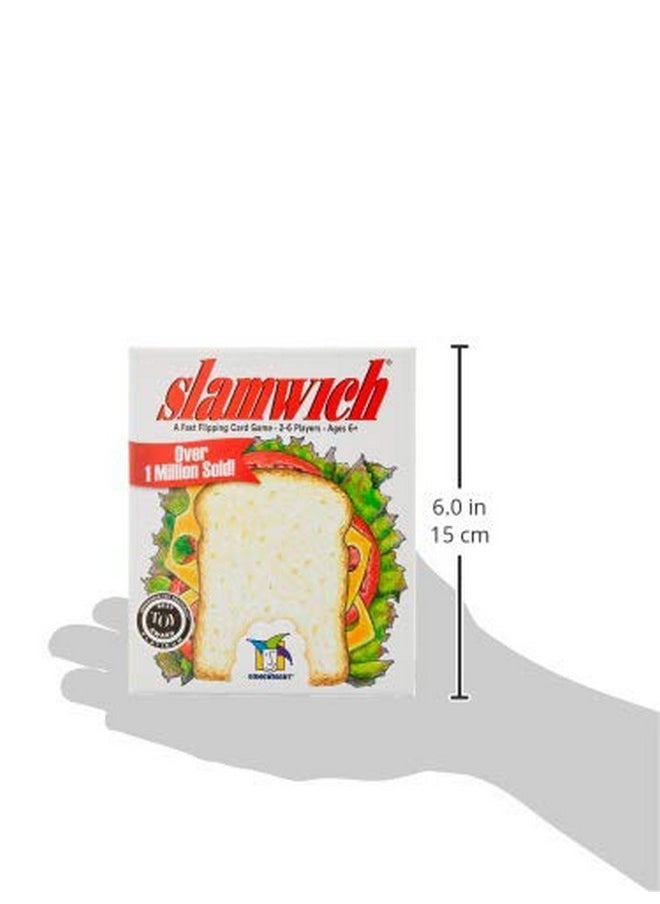 Gamewright - Gamewright - Slamwich - A Fast Flipping Card Game for Kids - Ages 6 and Up - Great for Family Game Night! - Image 1