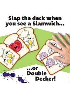 Gamewright Gamewright - Slamwich - A Fast Flipping Card Game for Kids - Ages 6 and Up - Great for Family Game Night!  - Image 4
