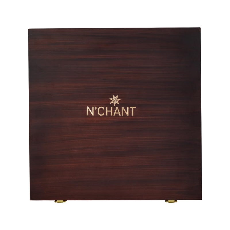 Nchant Wooden Classic Decorative Gift Box Festival Birthday Anniversary Diwali - Image 1