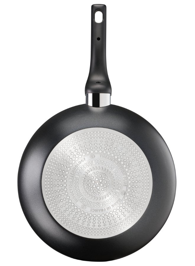 TEFAL Wok Pan | UNLIMITED Wok Frying Pan 28 cm | Scratch resistance | 100% safe non stick coating | Thermo signal™ | Perfect searing | Made in France | Induction | 2 Years Warranty | G2551902 Black - Image 4