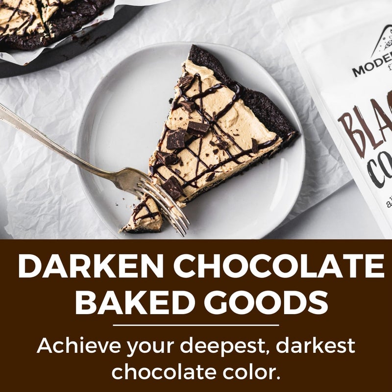 Modern Mountain Black Cocoa Powder - Unsweetened Dutch-Processed Cocoa for Rich Chocolate Flavor - 1 lb - Image 5