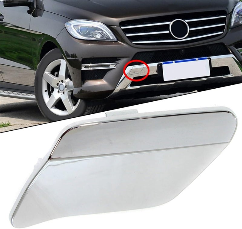 Yurefax Chrome Tow Hook Eye Cover for Mercedes - Image 4