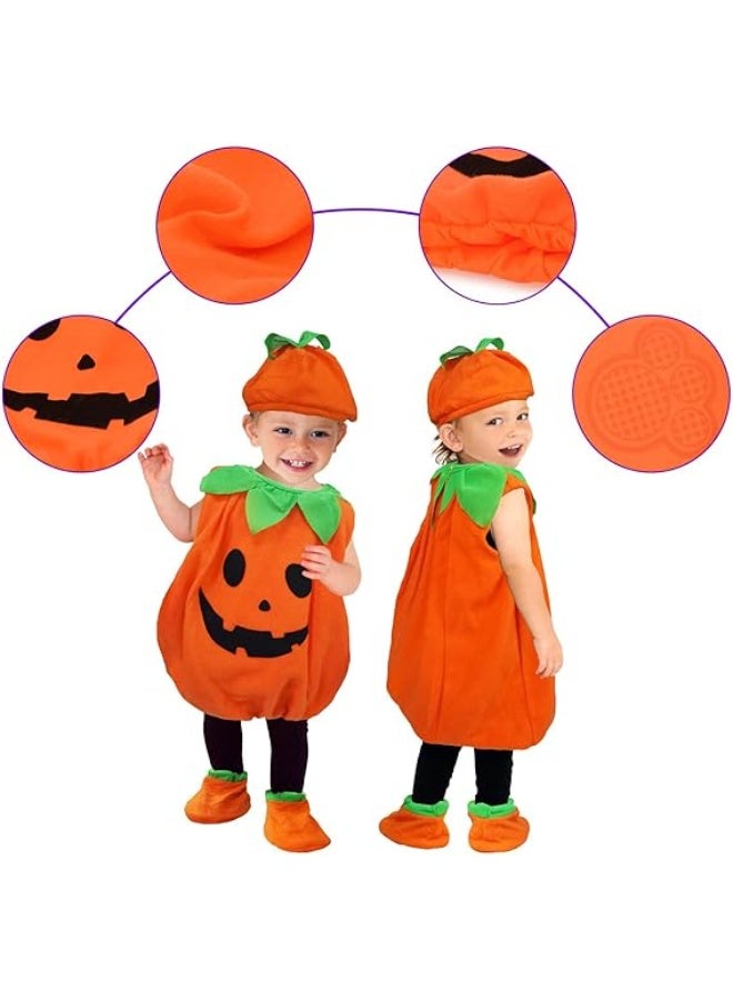 أجريون زي قرع للأطفال الرضع الصغار الأطفال، رومبر قرع للرضع محايد جنسياً مع قبعة قرع وجوارب للأولاد البنات - Image 3