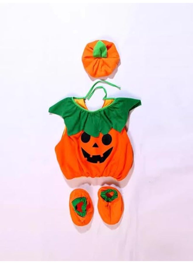 أجريون زي قرع للأطفال الرضع الصغار الأطفال، رومبر قرع للرضع محايد جنسياً مع قبعة قرع وجوارب للأولاد البنات - Image 4