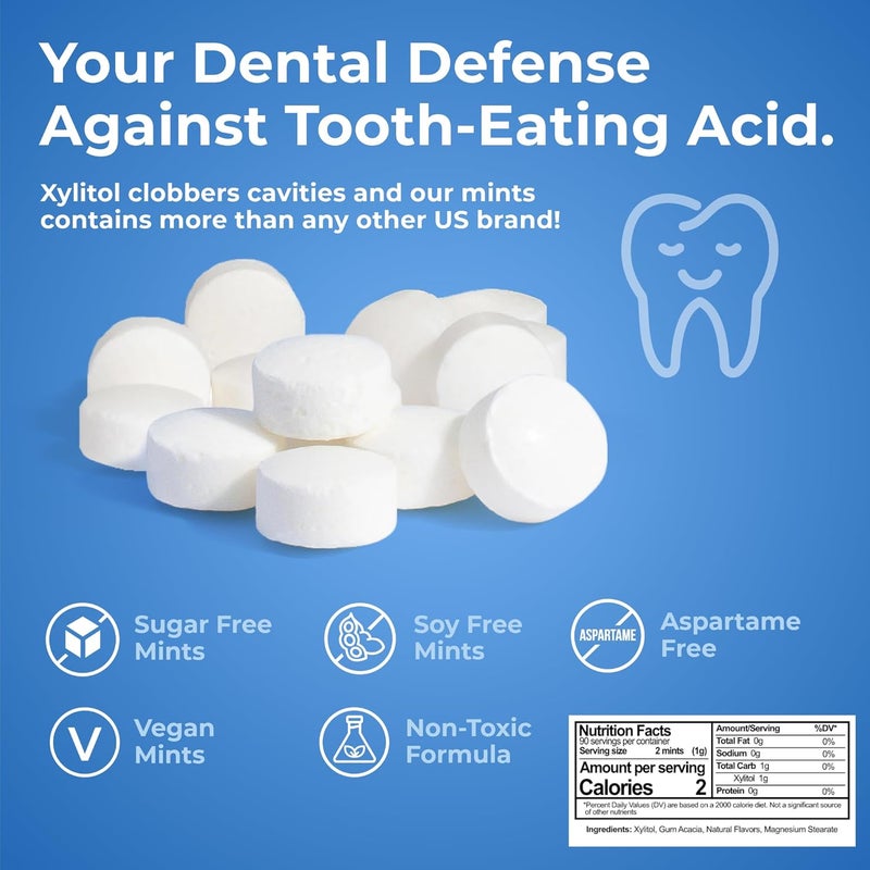 Epic Xylitol Cinnamon Mints - 180 Count - Image 2