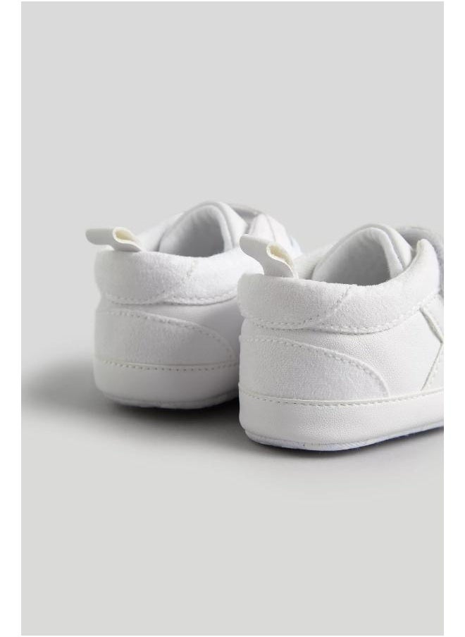 mothercare White and Grey Pram Trainers  - Image 3