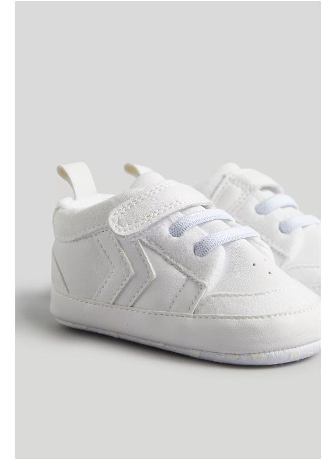 mothercare White and Grey Pram Trainers  - Image 4