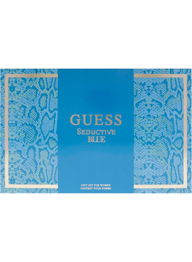 Guess Seductive Blue 4-Piece Gift Set for Women – EDT - Image 3
