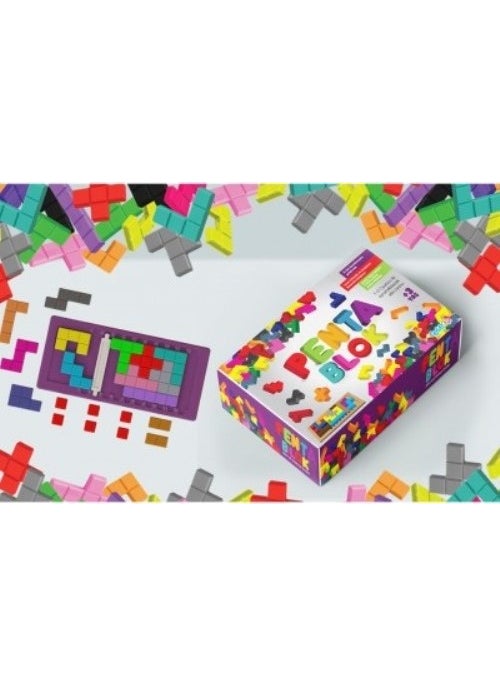Can-Em Oyuncak - Cese Toy Penta Block Educational Tutorial Blocks - Image 1