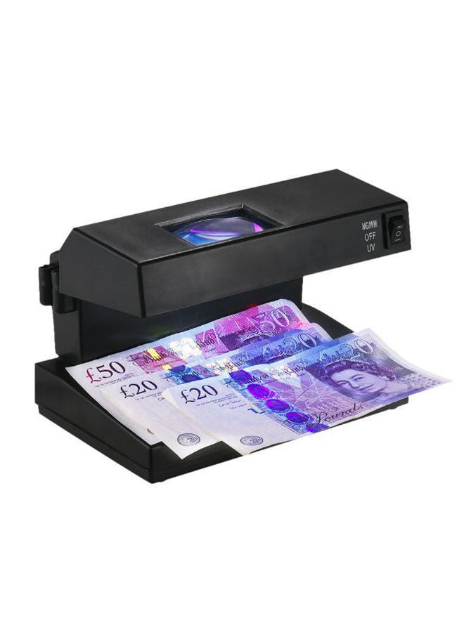 NIBEMINENT Portable Desktop Notes Checker Machine Black