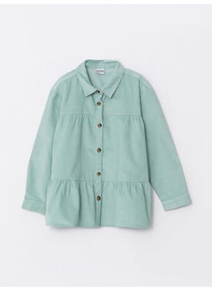 Basic Long Sleeve Velvet Girl Shirt