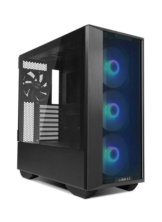 LIAN LI - Lancool III Mesh RGB E-ATX Mid Tower Modular Chassis, 8 Expansion Slots, Tempered Glass Panel, Up To 360mm Fan Support, Equipped With 4x 140 PWM Fans, USB Type C, Black , G99.LAN3RX.00 - Image 1