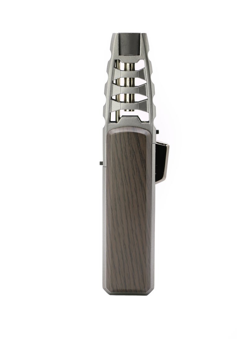 اونست ولاعة Honest Lighter مقاومة للرياح مزودة بشعلة نفاثة للشموع للتخييم والشواء مع لهب أزرق نفاث - Image 1