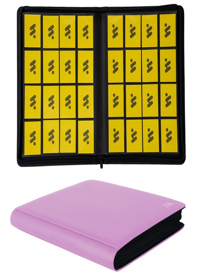 MORABTO Premium 1000+ Pockets Card Binder,16 Pockets Trading Card Binder Ringless Side Loading Trading Card Album Folder for TCG -Light Purple - Image 1