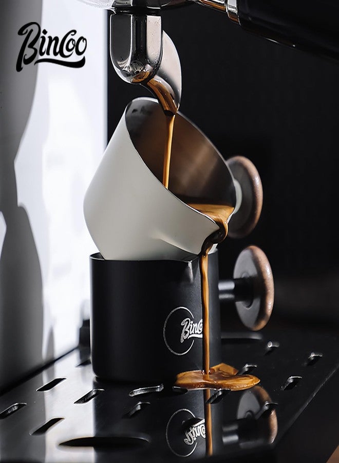 Bincoo Espresso Measuring Cup 90ml/3oz- Stainless Steel Coffee Dosing Cup with Handle & Scale,Perfect for Espresso Extraction & Coffee Beans, Barista Accessories for Coffee Lovers - Image 5