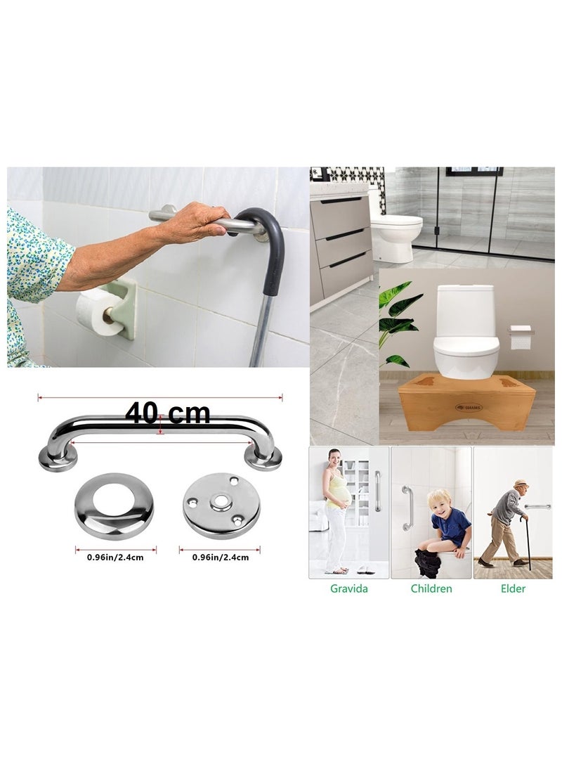 Shams 995 Wooden footrest to prevent colon diseases and constipation + wall support - Image 3