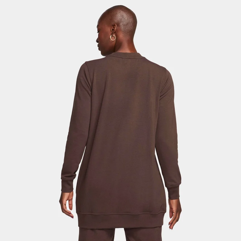 نايكي دراي-فت ون سويتشيرت بياقة دائرية فرنش تيري للنساء